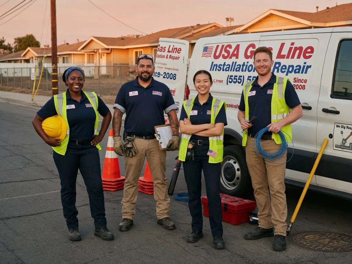 Gas Line Installation company in Edmore, MI
